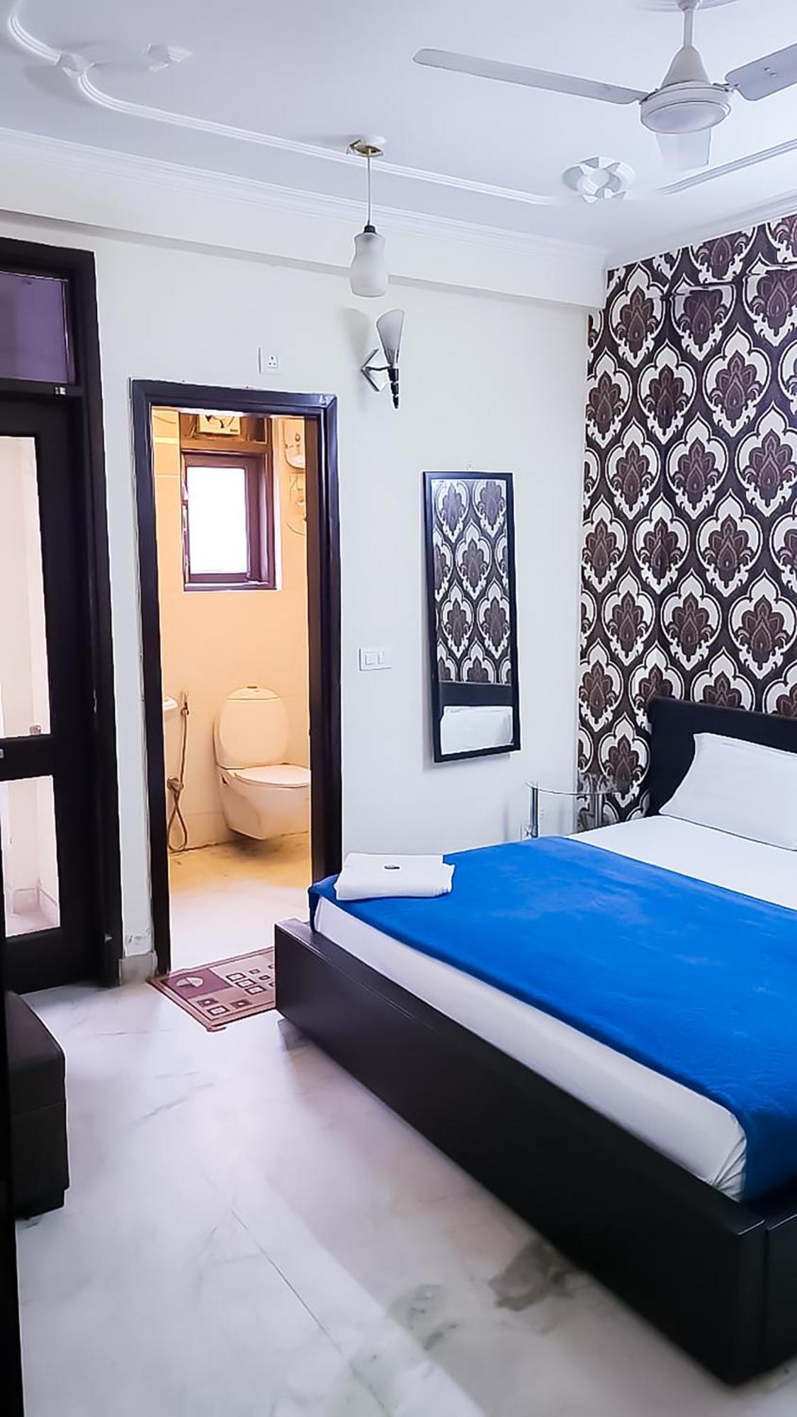 Deluxe Room In Cr Park Nuova Delhi Esterno foto