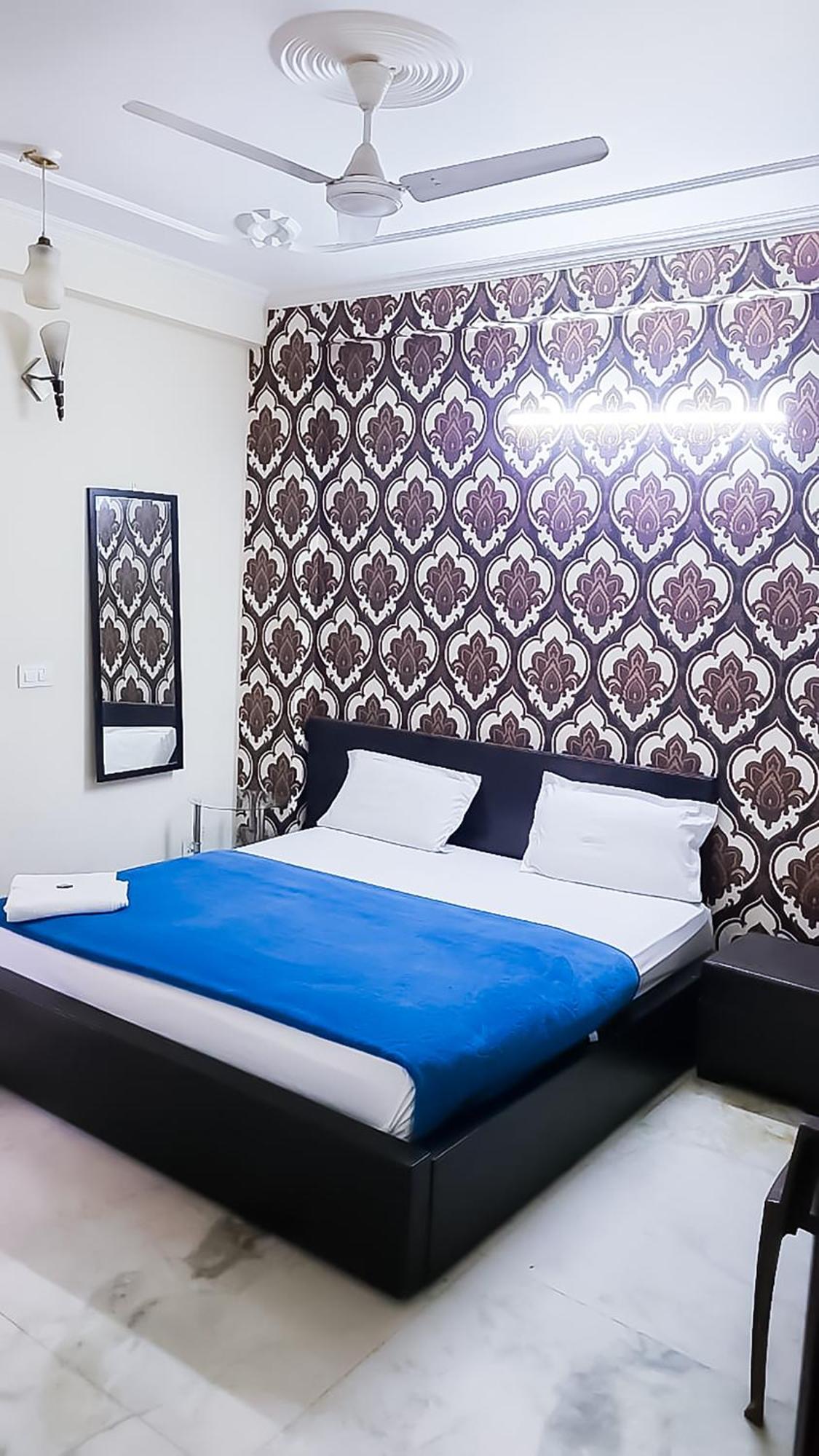 Deluxe Room In Cr Park Nuova Delhi Esterno foto